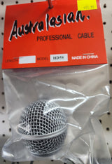 MIC WINDSCREEN GRILLE SILVER SUIT SM58 WAS SM58W