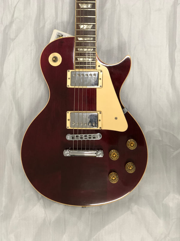 2HD Gibson 1981 Les Paul Standard Electric Guitar - Wine Red
