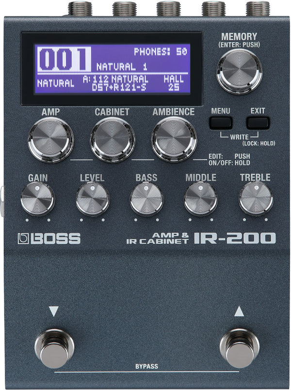 IR-200 Amp & IR Cabinet Pedal