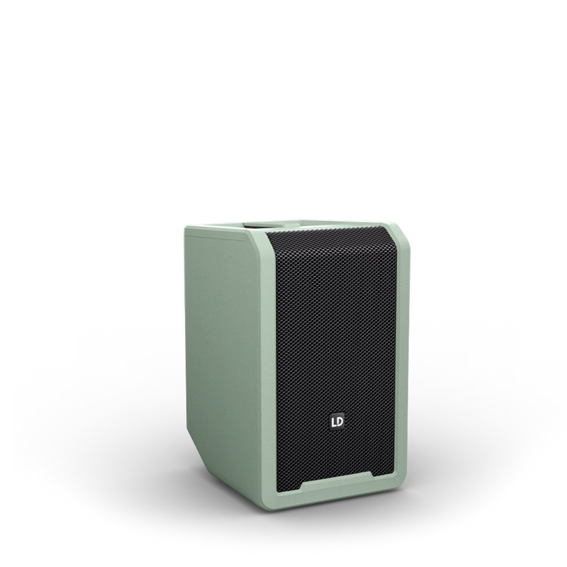 LD Systems ANNY8 Green - 8" Portable battery-powered Bluetooth