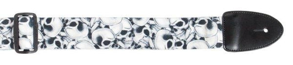 2 INCH GTR STRAP POLY COTTON SKULL PILE