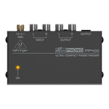 BEHRINGER MICROPHONO PP400 PHONO PREAMP