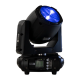 Mini Moving Head Beam - 1 x 75W White LED- 2° beam angle- 12+ colour wheel- 17+ fixed gobo wheel- 8 facet prism- 3 pin DMX in/out, powercon