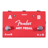 2-Switch ABY Pedal Red