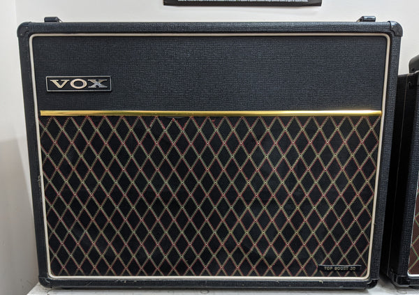 2HD Vox 1969 AC30TB 3-Channel 30-Watt 2x12" Guitar Amp Combo with timber box case [18]