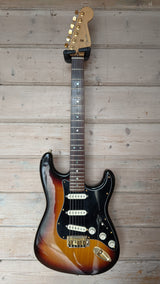2HD Fender Partscaster with LTD Custom shop plate - Originally Am Dlx Ash Strat Sunburst - Missing [2]