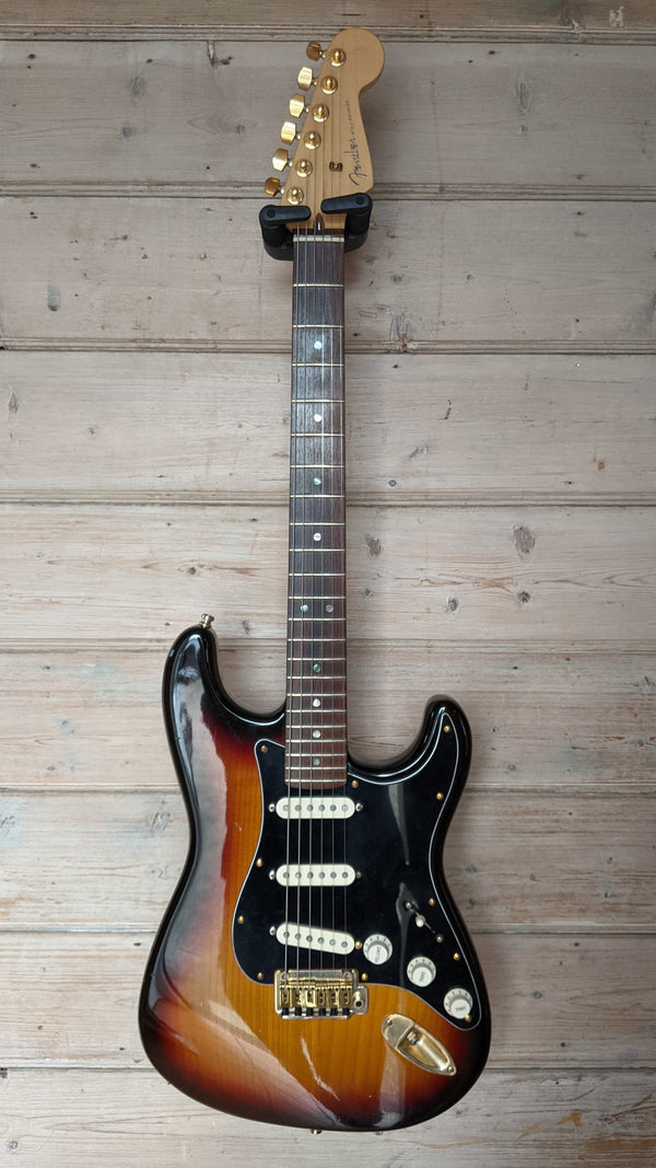2HD Fender Partscaster with LTD Custom shop plate - Originally Am Dlx Ash Strat Sunburst - Missing [2]