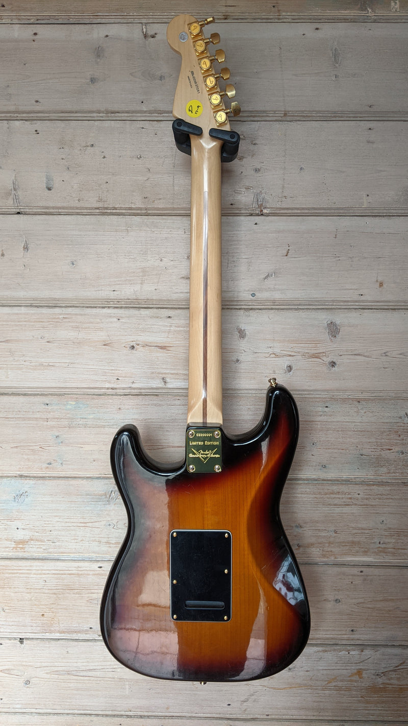2HD Fender Partscaster with LTD Custom shop plate - Originally Am Dlx Ash Strat Sunburst - Missing [2]