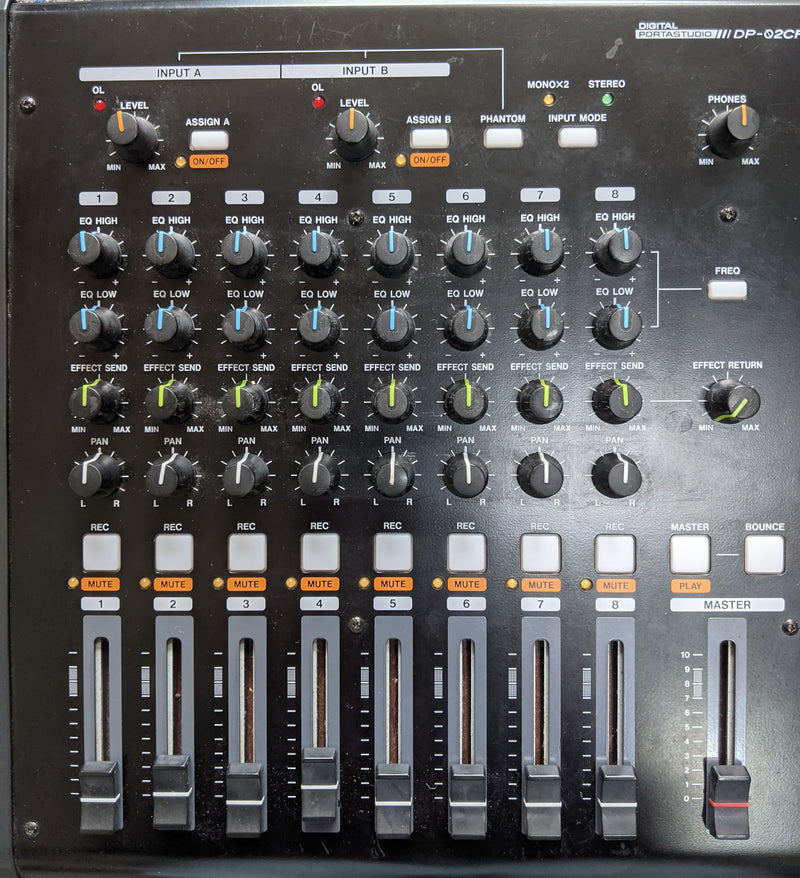 2HD Tascam DP-02CF Multi Track Recorder - with bag [55]