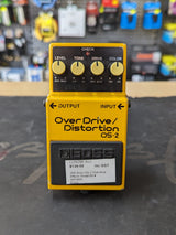 2HD Boss OS-2 Overdrive Effects Pedal