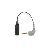 SC4 TRRS Adaptor Cable - 3.5mm TRS female to TRRS male adaptor patch cable - length 100mm - connects TRS to smartphones.