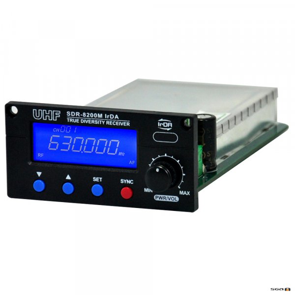 Chiayo SDR8200M-5B 100 channel true diversity UHF module 566 - 590 MHz band receiver