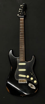 Custom Shop LIMITED EDITION ROASTED DUAL-MAG II STRAT - RELIC AGED BLACK