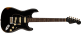 Custom Shop LIMITED EDITION ROASTED DUAL-MAG II STRAT - RELIC AGED BLACK