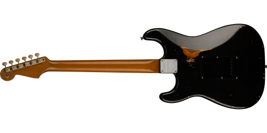 Custom Shop LIMITED EDITION ROASTED DUAL-MAG II STRAT - RELIC AGED BLACK