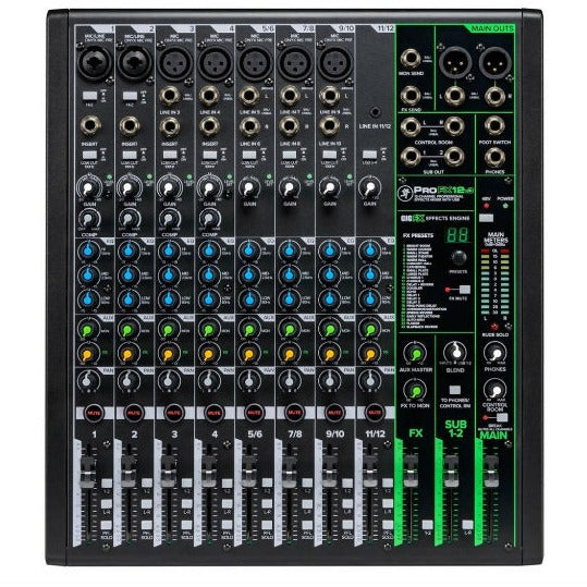 Mackie ProFX12v3 12-channel Professional Effects Mixer with USB