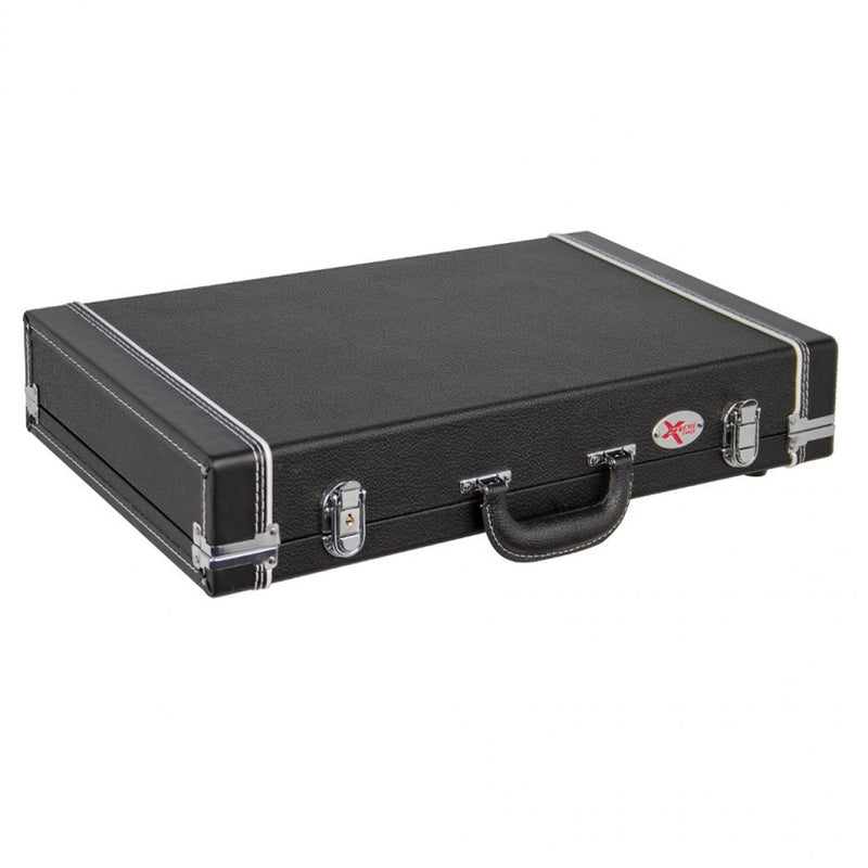 Xtreme Vintage Style Pedal Road Case with removable lid 56cm (L) x 32cm (W) x 9cm (D)