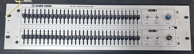 Ex Hire - Klark Teknik DN360 31band EQ