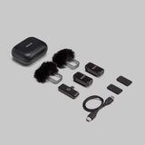 Wireless Micro - Rode Black ultra-compact wireless microphone for USB-C smartphones