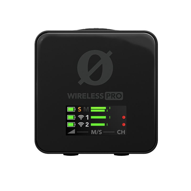 Wireless PRO dual-channel compact wireless microphone system