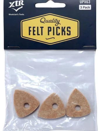 XTR FELT PICKS - 3 PACK