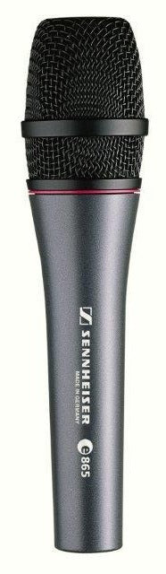 SENNHEISER E 865 CONDENSER SUPERCARDIOID VOCAL MIC RUGGED