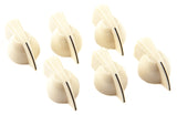 Chicken Head Amplifier Knobs (6) Cream