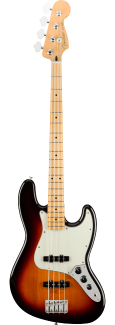 Player Jazz Bass Maple Fingerboard 3-Color Sunburst