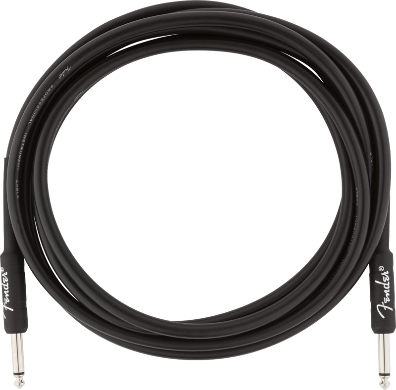 Professional Series Instrument Cable Straight/Straight 10 Black