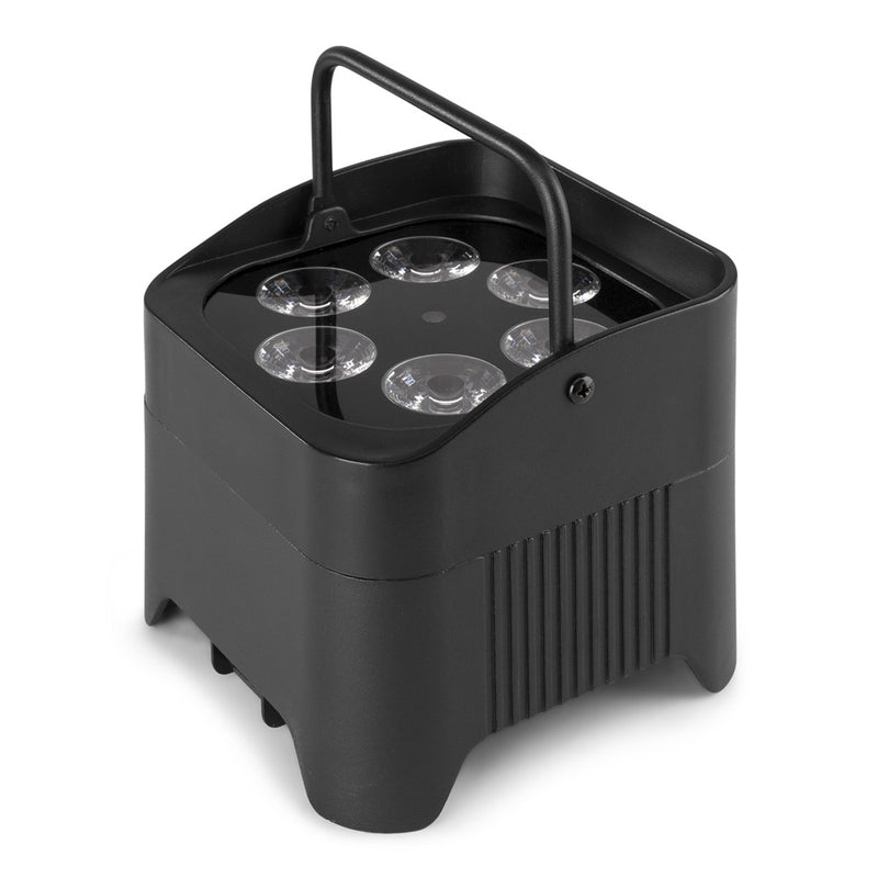 BBP96S Battery Uplight Par 6x12W Wireless DMX IRC