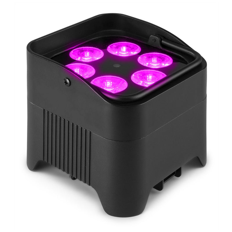 BBP96S Battery Uplight Par 6x12W Wireless DMX IRC