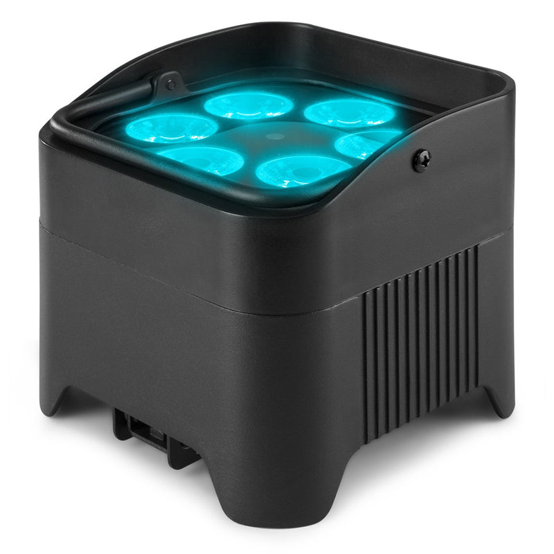 BBP96S Battery Uplight Par 6x12W Wireless DMX IRC