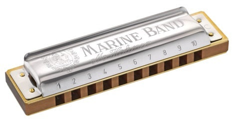 F HARMONICA DIATONIC 10 HOLE 20 REED