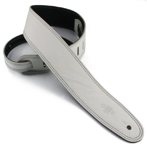 2.5 INCH REVERSIBLE GARMENT STRAP WHITE/BLACK