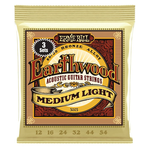 3 PACK - MEDIUM LIGHT .012 / .054