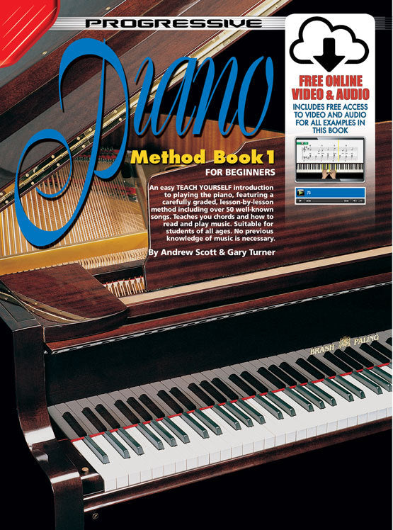 72626 PROGRESSIVE PIANO MTH BK1 ONLINE MEDIA