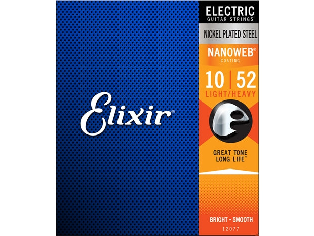 ELECTRIC GTR STRING SET CTD 10/52 LGT/HVY 12077