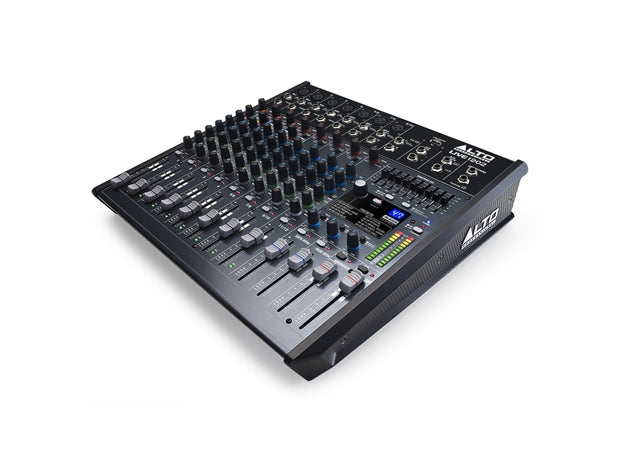 12-Ch 2-Bus Mixer with 100 Effects