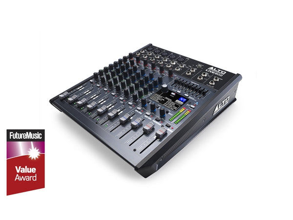 8-Ch 2-Bus Mixer with 100 Effects