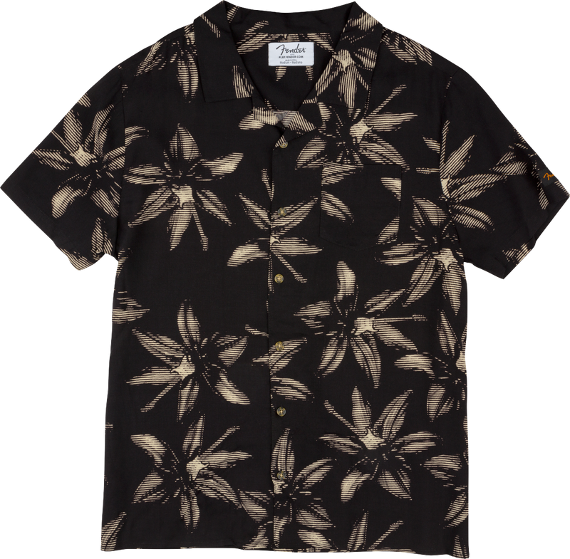 The Norvell Button Up Shirt Black M