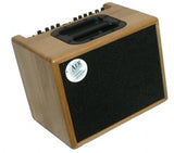 AER 60 WATT ACOUSTIC AMP 2 CHANNEL SATIN OAK