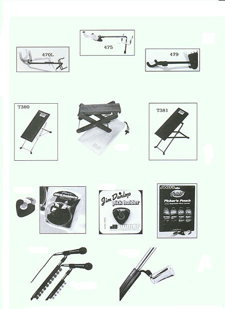 12 inch MIC STAND PICK HOLDER