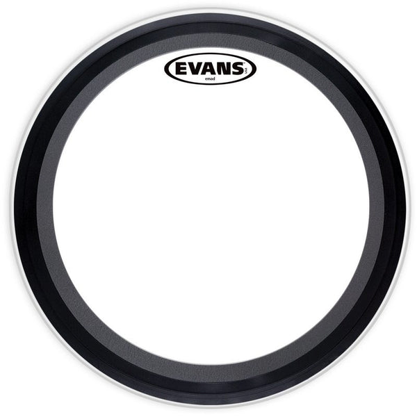 Evans 22 Inch EMAD Bass Drum Head Batter Clear