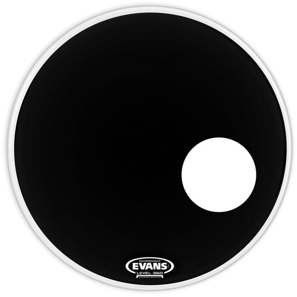 Evans 22 Inch RB Bass Drum Head Resonant Black