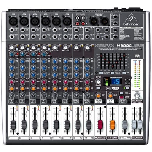 BEHRINGER XENYX X1222USB MIXER