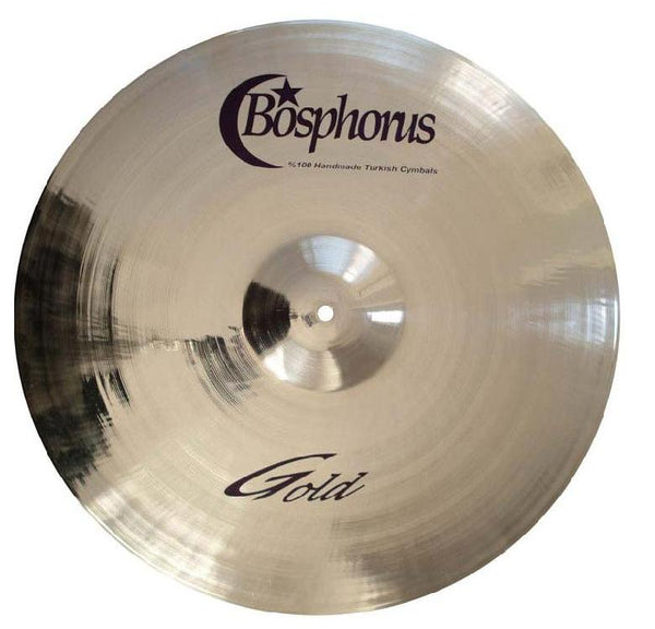 BOSPHORUS 16 INCH CRASH CYMBAL ROCK GOLD