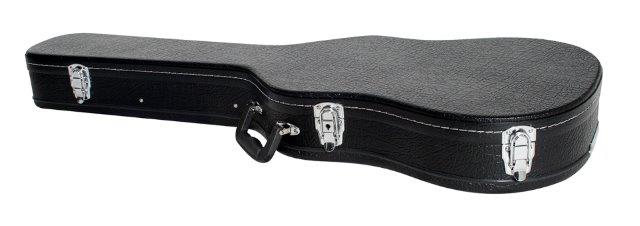 LP STYLE SHAPED ELECTRIC GTR CASE BLACK VINYL CO