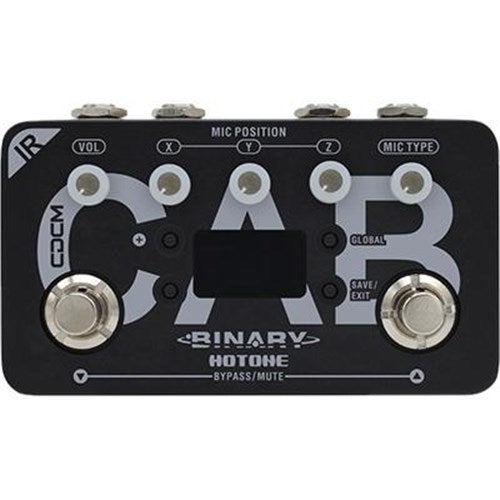 CDCM dual switch effect pedal-CAB simulator+IR