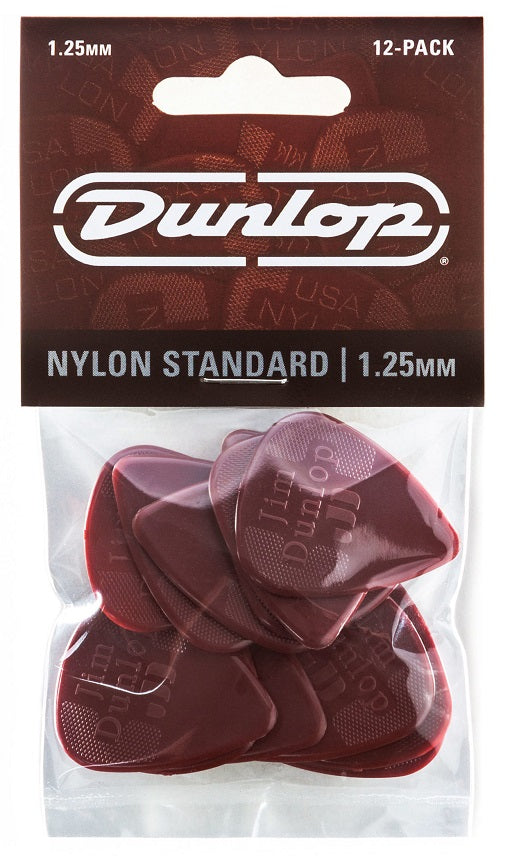 Jim Dunlop 1.25 Nylon Standard Pick Players Pack