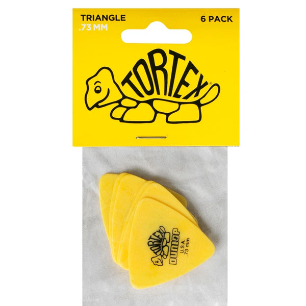 Jim Dunlop .73 Tortex Triangle Pick Players Pack